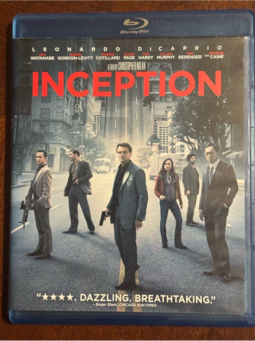 Inception Blu-ray Disc Movie - Leonardo DiCaprio